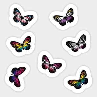 Butterfly - Pride Flags Sticker